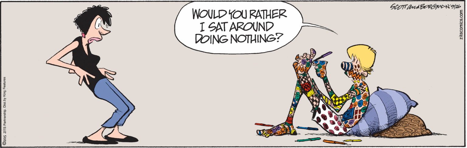 Internet meme OCR: WOULD YOU RATHER I SAT AROUND DOING NOTHING? WOULD YOU RATHER I SAT AROUND DOING NOTHING?