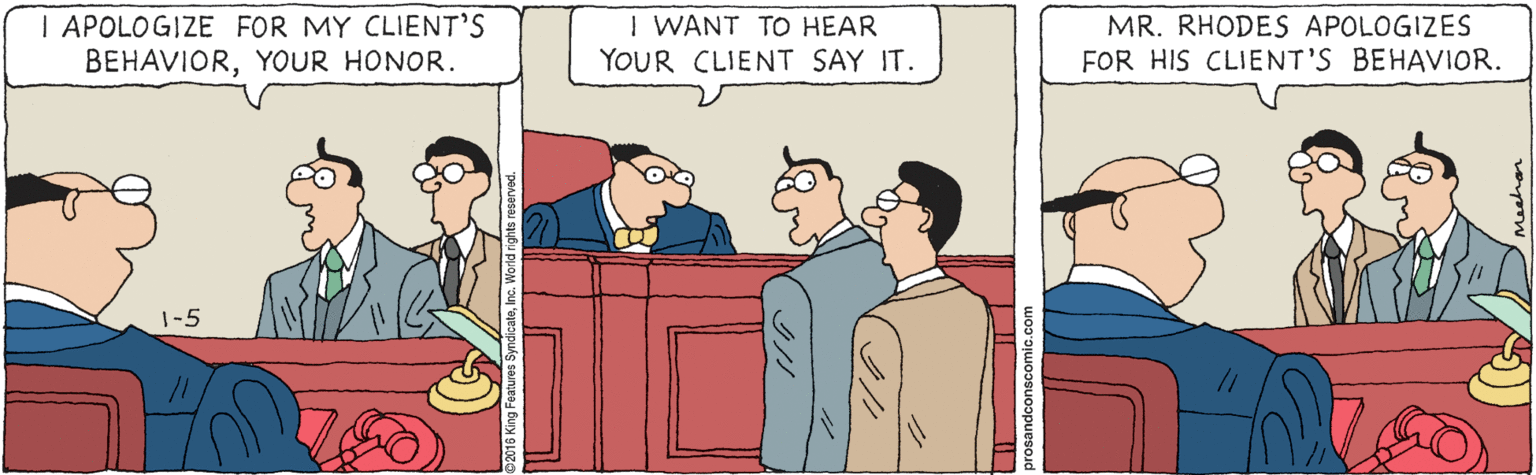 Animation OCR: I APOLOGIZE FOR MY CLIENT'S BEHAVIORYOUR HONOR. I WANT TO HEAR YOUR CLIENT SAY IT. MR. RHODES APOLOGIZES FOR HIS CLIENT'S BEHAVIOR. 1-5 I APOLOGIZE FOR MY CLIENT'S BEHAVIORYOUR HONOR. I WANT TO HEAR YOUR CLIENT SAY IT. MR. RHODES APOLOGIZES FOR HIS CLIENT'S BEHAVIOR. 1-5