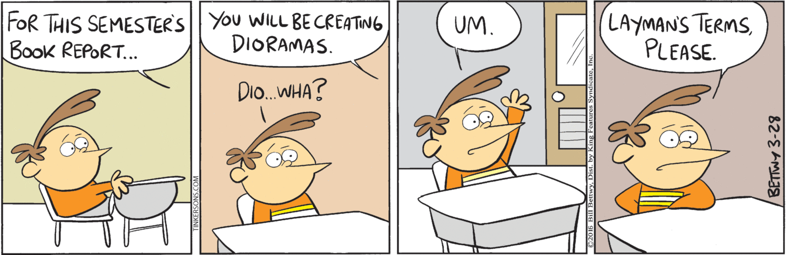 Fictional character OCR: FOR THIS SEMESTER'S You WILL BE CREATING Book REPORT. (LAYMANS TERMSPLEASE. UM. DIORAMAS. Dio.WHA? 82-E AMILIS/ FOR THIS SEMESTER'S You WILL BE CREATING Book REPORT. (LAYMANS TERMSPLEASE. UM. DIORAMAS. Dio.WHA? 82-E AMILIS/