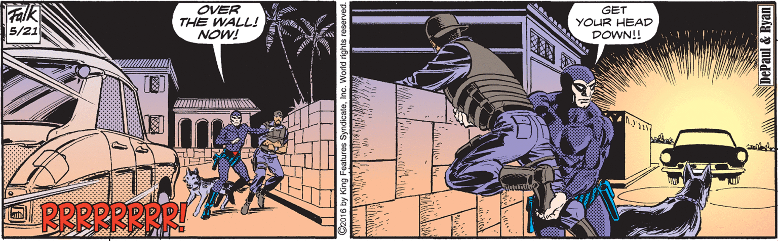 Fiction OCR: Falk 5/21 OVER THE WALL! NOW! GET YOUR HEAD DOWN!! RRRRRRPRI DePaul & Ryan Falk 5/21 OVER THE WALL! NOW! GET YOUR HEAD DOWN!! RRRRRRPRI DePaul & Ryan