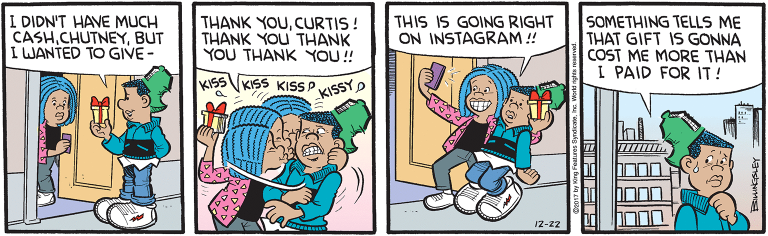 Animation OCR: I DIDN'T HAVE MUCH CASHBUT I WANTED TO GIVE- THANK YOUCURTIS! THANK YOU THANK YOU THANK YOU!! THIS IS GOING RIGHT ON INSTAGRAM ! SOMETHING TELLS ME THAT GIFT IS GONNA COST ME MORE THAN I PAID FOR IT! KISSVKISS KISS P KISSY 12-22 2017 by King Featured S HEHI I DIDN'T HAVE MUCH CASHBUT I WANTED TO GIVE- THANK YOUCURTIS! THANK YOU THANK YOU THANK YOU!! THIS IS GOING RIGHT ON INSTAGRAM ! SOMETHING TELLS ME THAT GIFT IS GONNA COST ME MORE THAN I PAID FOR IT! KISSVKISS KISS P KISSY 12-22 2017 by King Featured S HEHI
