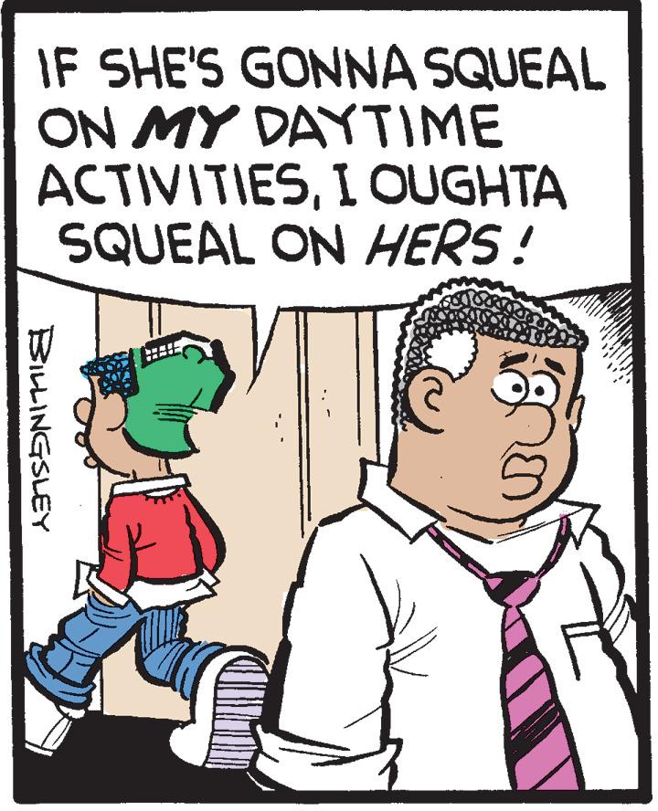 Line OCR: IF SHE'S GONNA SQUEAL ON MY DAYTIME ACTIVITIESI OUGHTA SQUEAL ON HERS! BILLINGSLEY IF SHE'S GONNA SQUEAL ON MY DAYTIME ACTIVITIESI OUGHTA SQUEAL ON HERS! BILLINGSLEY