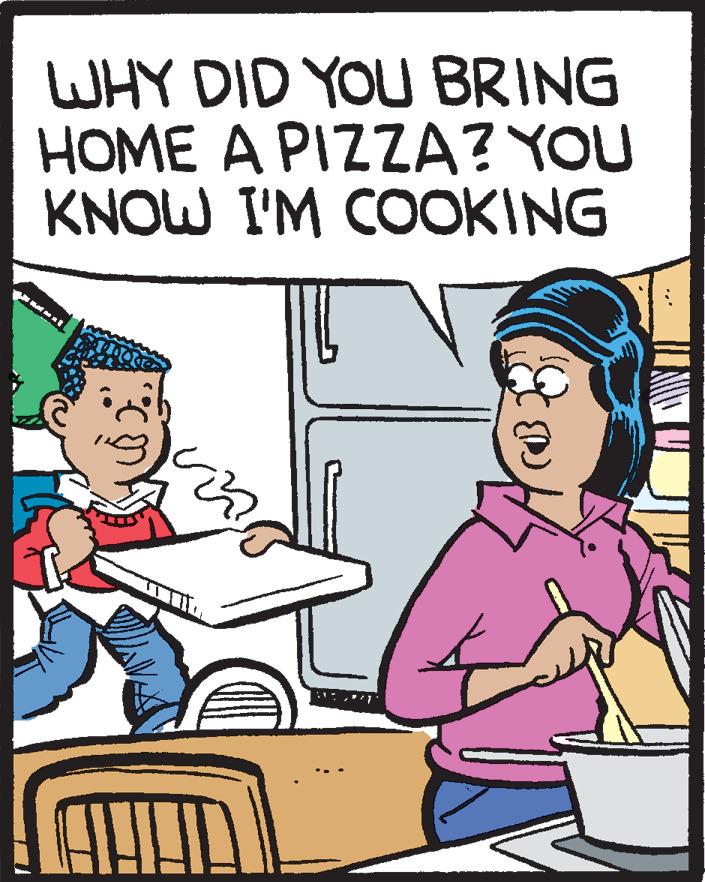 Drawing OCR: WHY DID YOU BRING HOME A PIZZA? YOU KNOW I'M COOKING lilily WHY DID YOU BRING HOME A PIZZA? YOU KNOW I'M COOKING lilily