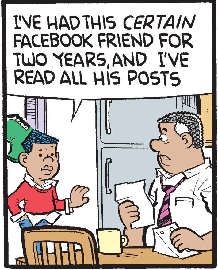 Pleased OCR: I'VE HAD THIS CERTAIN FACEBOOK FRIEND FOR TWO YEARSAND I'VE READ ALL HIS POSTS I'VE HAD THIS CERTAIN FACEBOOK FRIEND FOR TWO YEARSAND I'VE READ ALL HIS POSTS