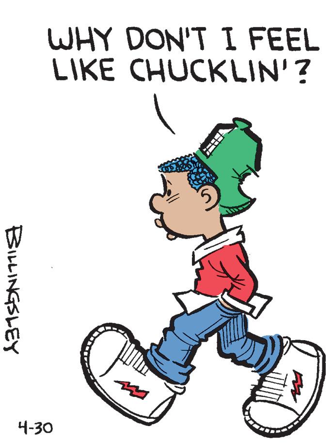 Walking shoe OCR: WHY DON'T I FEEL LIKE CHUCKLIN'? 4-30 BILLINGSLEY WHY DON'T I FEEL LIKE CHUCKLIN'? 4-30 BILLINGSLEY