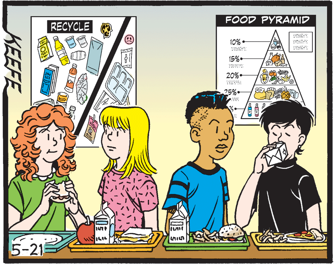Fiction OCR: FOOD PYRAMID RECYCLE 10% 15%- 20% 25%- 5-215 KEEFE FOOD PYRAMID RECYCLE 10% 15%- 20% 25%- 5-215 KEEFE