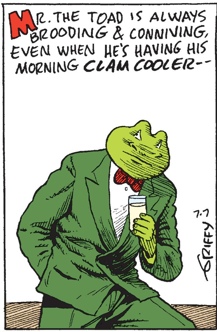 Gesture OCR: R.THE TOAD IS ALWAYS BROODING & CONNIVINGEVEN WHEN HE'S HAVING HIS MORNING CLAM COOLER-- 7.7 R.THE TOAD IS ALWAYS BROODING & CONNIVINGEVEN WHEN HE'S HAVING HIS MORNING CLAM COOLER-- 7.7