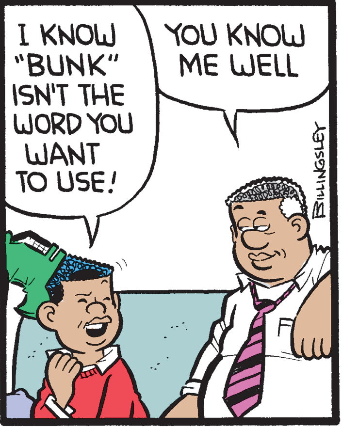 Mammal OCR: YOU KNOW ME WELL I KNOW "BUNK" ISN'T THE WORD YOU WANT TO USE! ? YOU KNOW ME WELL I KNOW "BUNK" ISN'T THE WORD YOU WANT TO USE! ?