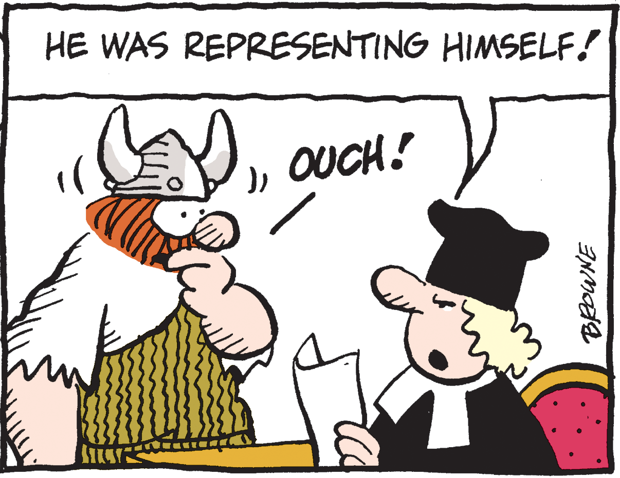 Handwriting OCR: HE WAS REPRESENTING HIMSELF! OUCH! HE WAS REPRESENTING HIMSELF! OUCH!