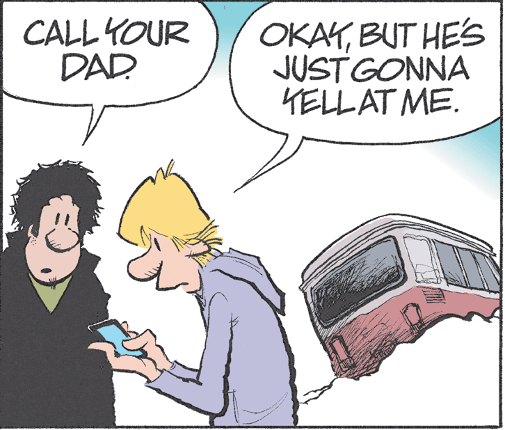 Happy OCR: CALL YOUR DAD OKAYBUT HES JUST GONNA YELLAT ME. CALL YOUR DAD OKAYBUT HES JUST GONNA YELLAT ME.