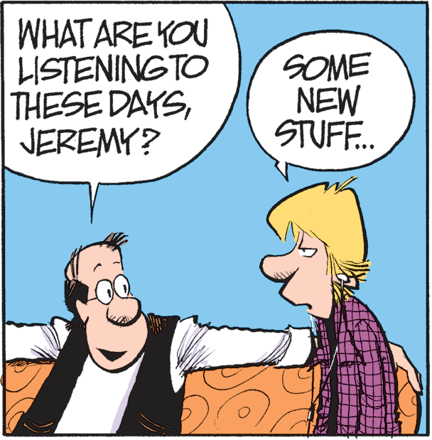 Organism OCR: WHAT ARE YOU LISTENING TO THESE DAYSJEREMY? SOME NEW STUF.. WHAT ARE YOU LISTENING TO THESE DAYSJEREMY? SOME NEW STUF..