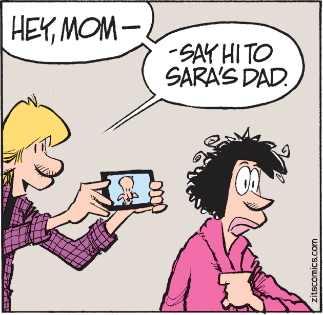 Fiction OCR: HEYMOM - -SAY HI TO SARA'S DAD. zitscomics.com HEYMOM - -SAY HI TO SARA'S DAD. zitscomics.com