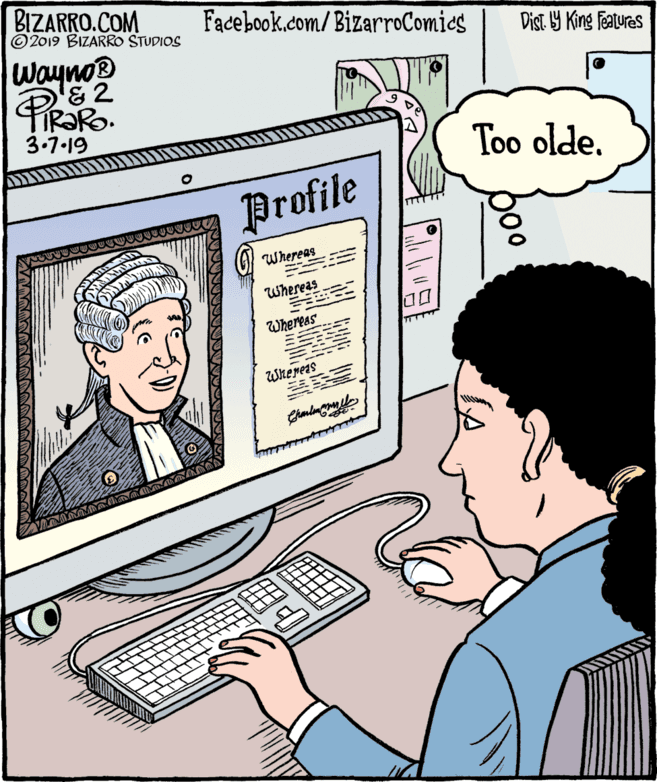 Parallel OCR: BIZARRO.COM © 2019 BIZARRO STUDIOS Facebook.com/BizarroComics Dist Y King Fatures Waynos ® TIRORO. PiRaRo 3.7-19 Too olde. Profile Whereas Whereas Whereas Whereas 00 BIZARRO.COM © 2019 BIZARRO STUDIOS Facebook.com/BizarroComics Dist Y King Fatures Waynos ® TIRORO. PiRaRo 3.7-19 Too olde. Profile Whereas Whereas Whereas Whereas 00