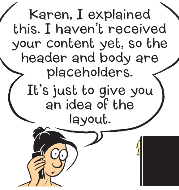 Slope OCR: KarenI explained this. I haven't received your content yetso the header and body are placeholders. It's just to give you an idea of the layout. KarenI explained this. I haven't received your content yetso the header and body are placeholders. It's just to give you an idea of the layout.