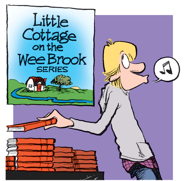 Illustration OCR: Little Cottage on the Wee Brook SERIES Little Cottage on the Wee Brook SERIES