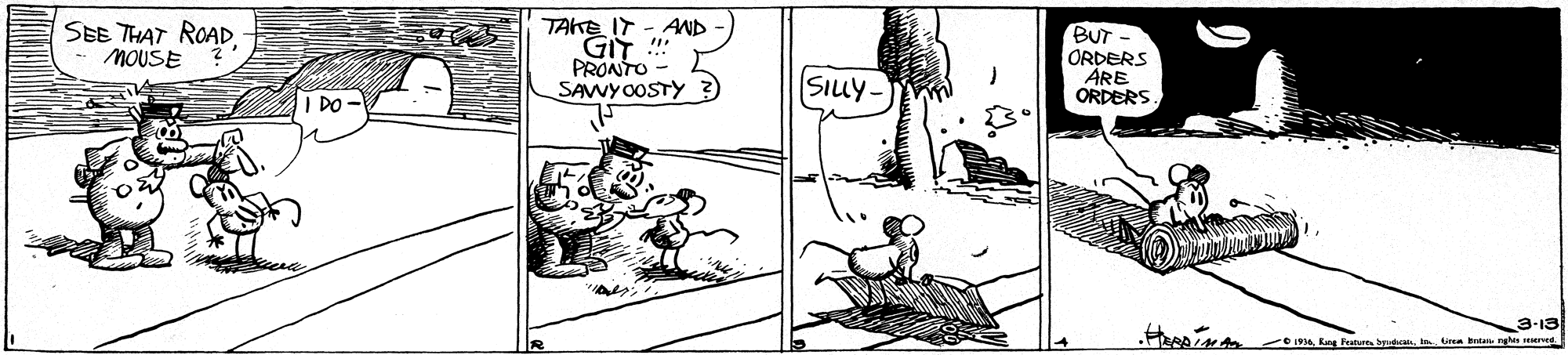 Font OCR: SEE THAT ROADMOUSE TAKE IT - AD GIT . PRONTO - SAWYOOSTY 3) BUT ORDERS ARE ORDERS Siuy- I DO - 13 010 ag PeIn. Uren beta ghe rered SEE THAT ROADMOUSE TAKE IT - AD GIT . PRONTO - SAWYOOSTY 3) BUT ORDERS ARE ORDERS Siuy- I DO - 13 010 ag PeIn. Uren beta ghe rered