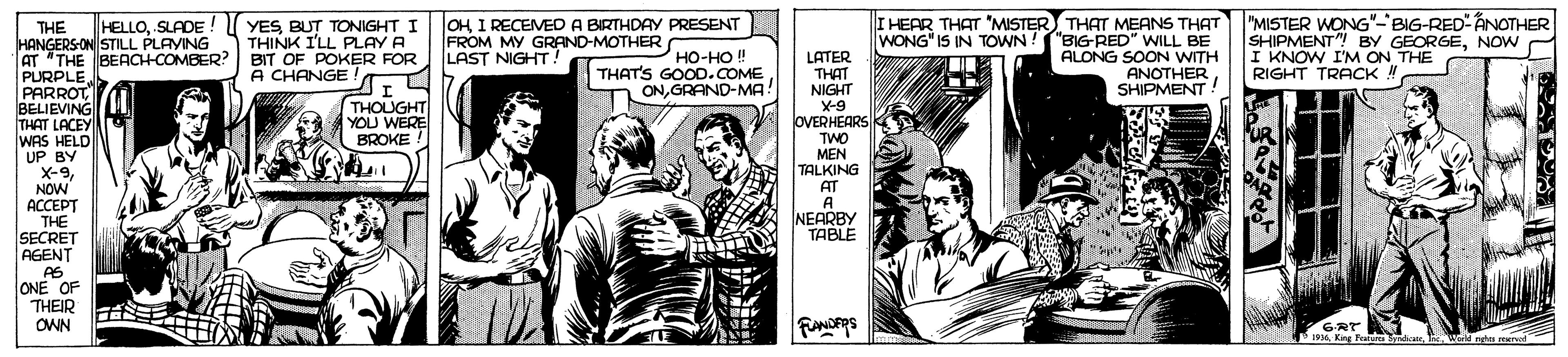Comic book OCR: DECEMED A BRTHOGY PRESENT FROM MY GRAND-MOTHE IHEAR THAT MEONS ??-?? ? DECEMED A BRTHOGY PRESENT FROM MY GRAND-MOTHE IHEAR THAT MEONS ??-?? ?