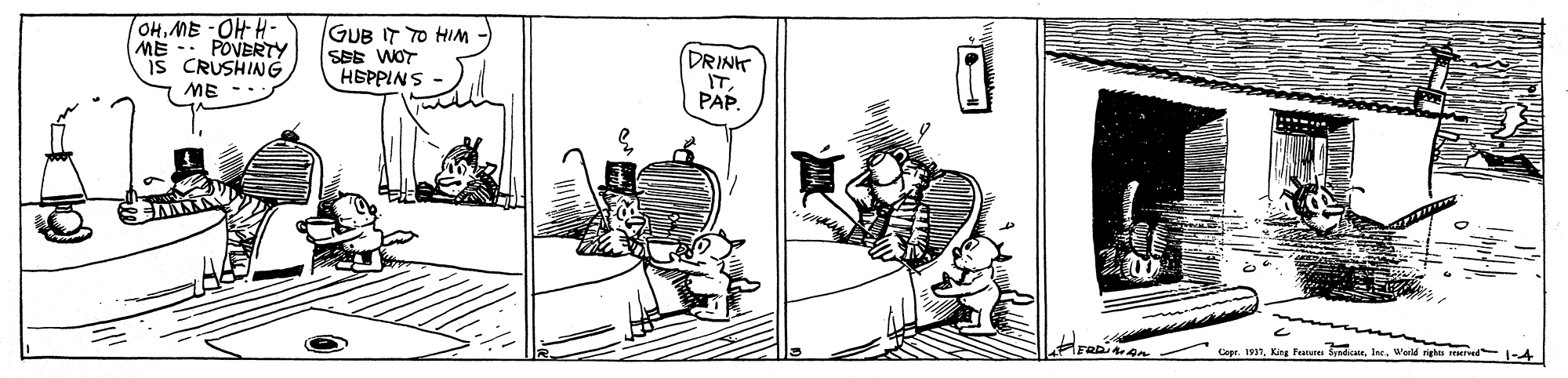 Drawing OCR: -HHO-aW'HO SEE WOT GUB IT TO HIM -) ME POVERTY is CRUSHING DRINK ITPAP. HEPPINS ME Cope. 1917Kin fu da. In. 'arld rigl ve 1-4 -HHO-aW'HO SEE WOT GUB IT TO HIM -) ME POVERTY is CRUSHING DRINK ITPAP. HEPPINS ME Cope. 1917Kin fu da. In. 'arld rigl ve 1-4
