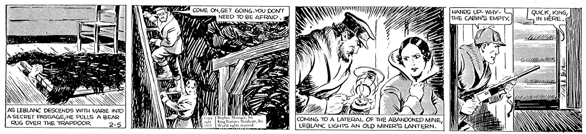 Printmaking OCR: A COME ON GET GOING.YOU DON'T NEED TO BE AFRAID. HANDS UP- WHY- THE CABIN'S EMPTY. QUICKIN HÉRE AS LEBLANC DESCENDS WTH MARIE INTO A SECRET PASSAGEHE PULLS A BEAR RUG OVER THE TRAPDOOR COMING TO A LATERAL OF THE ABANDONED MINELEBLANC LIGHTS AN OLD MINER'S LANTERN. [Strphen Skeeprh nda King hatun Sy ntInc 2-5 147 Wurla rglas seutved A COME ON GET GOING.YOU DON'T NEED TO BE AFRAID. HANDS UP- WHY- THE CABIN'S EMPTY. QUICKIN HÉRE AS LEBLANC DESCENDS WTH MARIE INTO A SECRET PASSAGEHE PULLS A BEAR RUG OVER THE TRAPDOOR COMING TO A LATERAL OF THE ABANDONED MINELEBLANC LIGHTS AN OLD MINER'S LANTERN. [Strphen Skeeprh nda King hatun Sy ntInc 2-5 147 Wurla rglas seutved