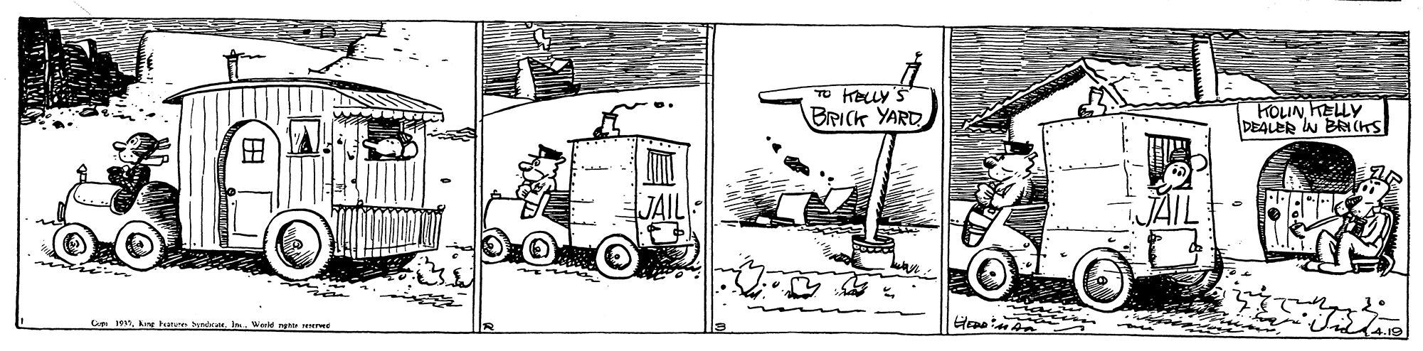 Drawing OCR: TO TELLY 'S BRICK YARD KOLIN KELLY DEALER N BRN (S JAIL ip 101In Wed n e TO TELLY 'S BRICK YARD KOLIN KELLY DEALER N BRN (S JAIL ip 101king hann dkIn Wed n e
