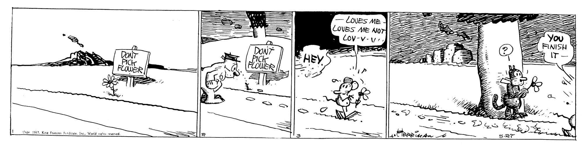 Gesture OCR: LOUES ME LOVES ME NOT Lov-v-V You FINISH IT DONT HEY DONT PICK FLOWER PICK FLOWER tr 1. Ke fanm Sunhter. Ine. Horla s d LOUES ME LOVES ME NOT Lov-v-V You FINISH IT DONT HEY DONT PICK FLOWER PICK FLOWER tr 1. Ke fanm Sunhter. Ine. Horla s d