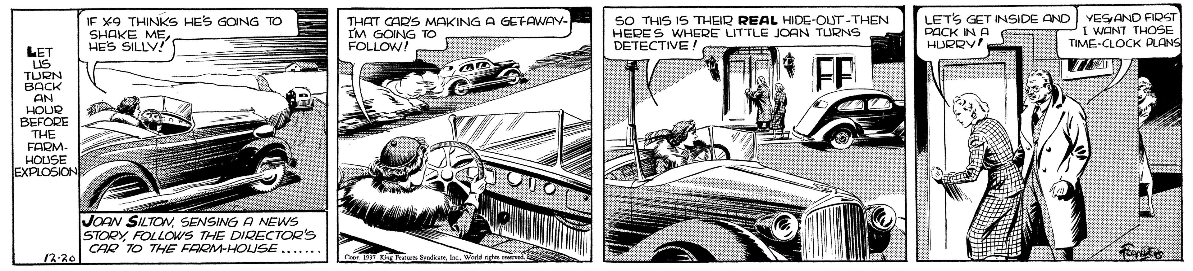 Wheel OCR: IF X9 THINKS HES GOING TO SHAKE MEHES SILLV! THAT CAR'S MAKING A GET-AWAY- IM GOING TO FOLLOW! SO THIS IS THEIR REAL HIDE-OLUT-THEN HERES WHERE LITTLE JOAN TURNS DETECTIVE! LETS GET INSIDE AND PACK IN A HURRY VESAND FIDST I WANT THOSE TIME-CLOCK DLANS LET TURN BACK AN HOUR BEFORE THE FARM. HOUSE EXPLOŠION JaAN SILTONSENSING A NEWS STORYFOLLOWS THE DIRECTOR'S CAR TO THE FARM-HOLISE ....... 12.20 IF X9 THINKS HES GOING TO SHAKE MEHES SILLV! THAT CAR'S MAKING A GET-AWAY- IM GOING TO FOLLOW! SO THIS IS THEIR REAL HIDE-OLUT-THEN HERES WHERE LITTLE JOAN TURNS DETECTIVE! LETS GET INSIDE AND PACK IN A HURRY VESAND FIDST I WANT THOSE TIME-CLOCK DLANS LET TURN BACK AN HOUR BEFORE THE FARM. HOUSE EXPLOŠION JaAN SILTONSENSING A NEWS STORYFOLLOWS THE DIRECTOR'S CAR TO THE FARM-HOLISE ....... 12.20