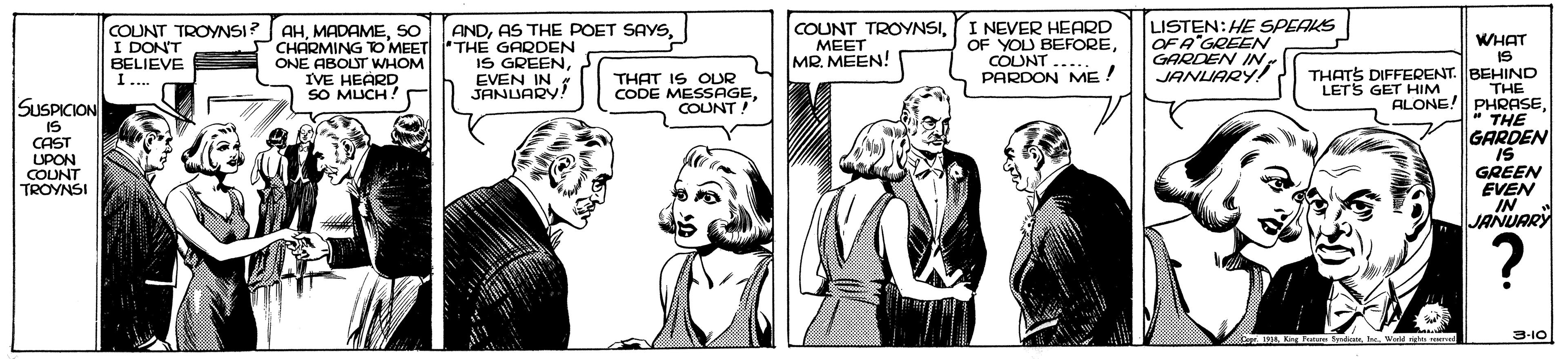 Sleeve OCR: COUNT TROYNSICOUNT TROYNSI I DONT BELIEVE I NEVER HEARD OF YOU BEFORELISTEN:HE SPEAKS OFA GREEN GARDEN IN JANUARY! ANDSO CHARMING O MEET THE GARDEN ONE ABOLT WHOM IVE HEARD SO MUCH! WHAT IS THATS DIFFERENT. BEHIND THE ALONE! PHRASETHE MEET MR. MEEN! IS GREENEVEN IN JANUARY! PARDON ME ! THAT IS OUR CODE MESSAGECOUNT! LETS GET HIM SUSPICION IS CAST UPON COUNT TROYNSI GARDEN IS GREEN EVEN IN JANUARY ? RDapr. 1854. King Feu SyndioxIc. Vwk romel 3-10 COUNT TROYNSICOUNT TROYNSI I DONT BELIEVE I NEVER HEARD OF YOU BEFORELISTEN:HE SPEAKS OFA GREEN GARDEN IN JANUARY! ANDAS THE POET SAYSSO CHARMING O MEET THE GARDEN ONE ABOLT WHOM IVE HEARD SO MUCH! WHAT IS THATS DIFFERENT. BEHIND THE ALONE! PHRASETHE MEET MR. MEEN! IS GREENEVEN IN JANUARY! PARDON ME ! THAT IS OUR CODE MESSAGECOUNT! LETS GET HIM SUSPICION IS CAST UPON COUNT TROYNSI GARDEN IS GREEN EVEN IN JANUARY ? RDapr. 1854. King Feu SyndioxIc. Vwk romel 3-10
