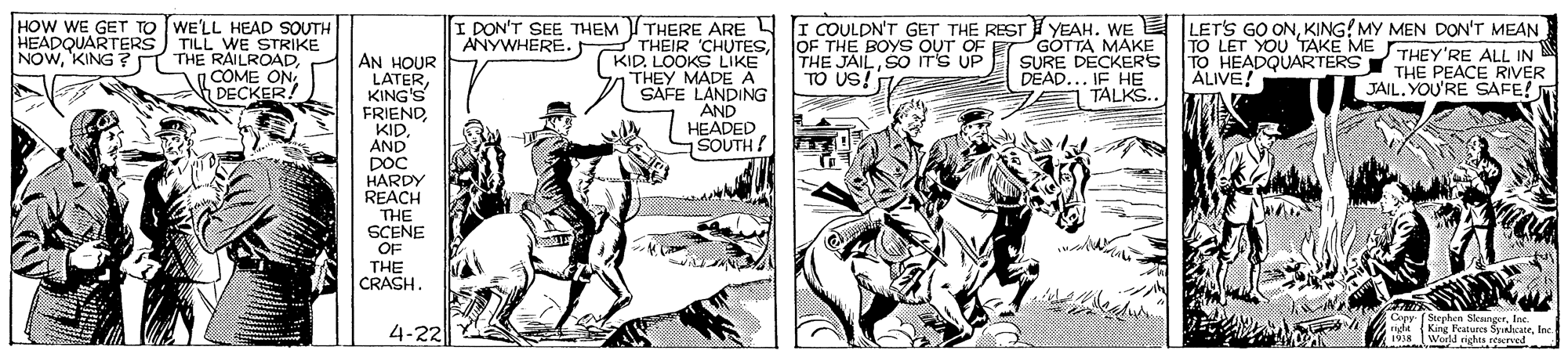 King of the Royal Mounted (Vintage) - 1938-04-22