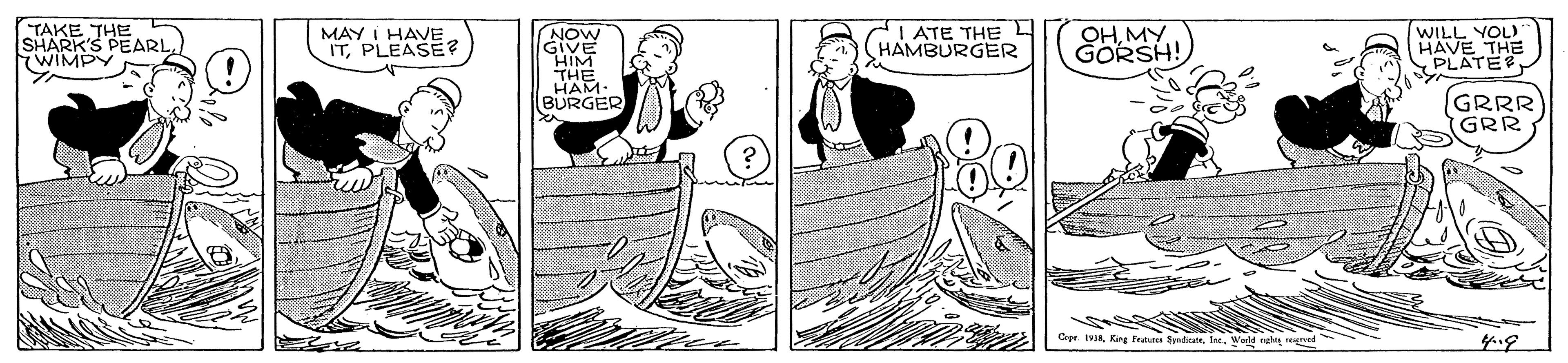 Sharing OCR: TAKE THE SHARK'S PEARLWIMPY MAY I HAVE ITPLEASE? I ATE THE HAMBURGER OHMY GORSH! WILL YOL) HAVE THE SPLATENOW HIM THE ???. BURGER GRRR GRR Copr IMAWe nght re TAKE THE SHARK'S PEARLWIMPY MAY I HAVE ITPLEASE? I ATE THE HAMBURGER OHMY GORSH! WILL YOL) HAVE THE SPLATENOW HIM THE ???. BURGER GRRR GRR Copr IMAKing Fratutes adiateWe nght re