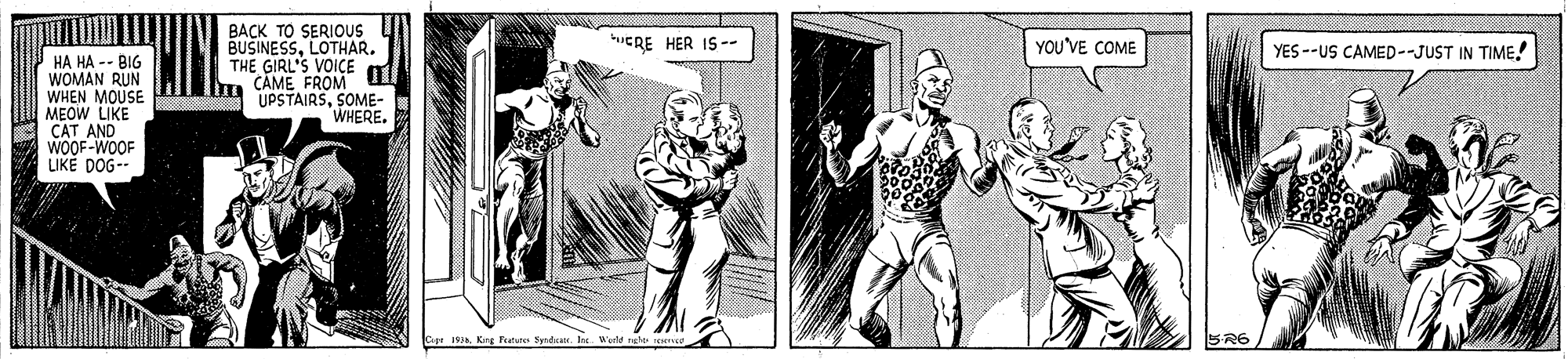 Font OCR: BACK TO SERIOUS LOTHAR. BUSINESS THE GIRL'S VOICE Im CAME FROM II UPSTAIRSSOME- WHERE. UERE HER IS-- YOU'VE COME YES --US CAMED--JUST IN TIME! HA HA -- BIG WOMAN RUN WHEN MOUSE MEOW LIKE CAT AND WOOF-WOOF LIKE DOG-- 1SKre Fen Spdu. Wold reho rc BACK TO SERIOUS LOTHAR. BUSINESS THE GIRL'S VOICE Im CAME FROM II UPSTAIRSSOME- WHERE. UERE HER IS-- YOU'VE COME YES --US CAMED--JUST IN TIME! HA HA -- BIG WOMAN RUN WHEN MOUSE MEOW LIKE CAT AND WOOF-WOOF LIKE DOG-- 1SKre Fen Spdu. Wold reho rc