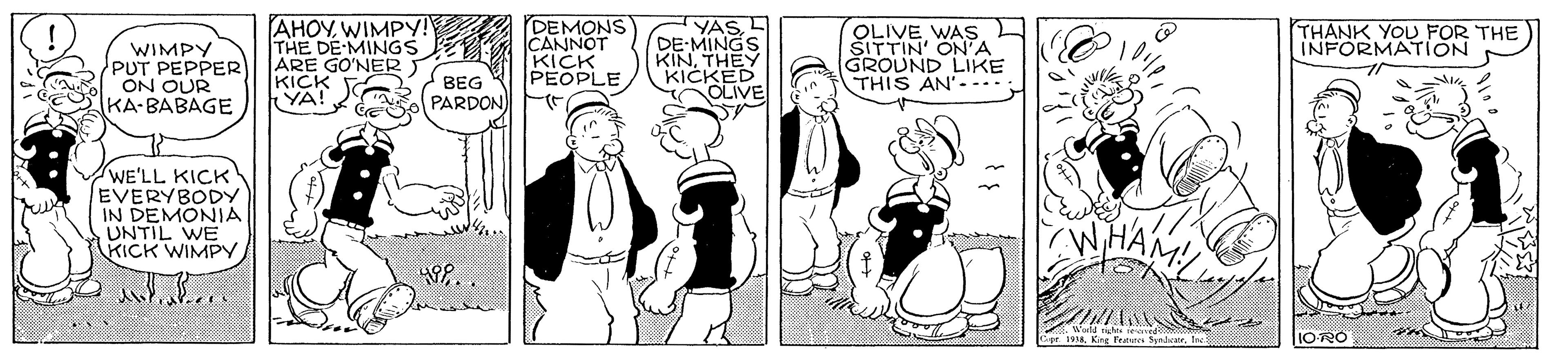 Interaction OCR: AHOYWIMPY!" THE DE MINGS ARE GO'NER KICK YA! DEMONS CANNOT KICK PEOPLE PARDONF( YASDE-MINGS KINTHEY KICKED OLIVE OLIVE WAS ŠITTIN' ON'A GROUND LIKE THIS AN'... THANK YOU FOR THE INFORMATION WIMPY PUT PEPPER ON OUR KA-BABAGE BEG WE'LL KICK EVERYBODY IN DEMONIA UNTIL WE KICK WIMPY Kina Futstes Spadcrte 1ORO AHOYWIMPY!" THE DE MINGS ARE GO'NER KICK YA! DEMONS CANNOT KICK PEOPLE PARDONF( YASDE-MINGS KINTHEY KICKED OLIVE OLIVE WAS ŠITTIN' ON'A GROUND LIKE THIS AN'... THANK YOU FOR THE INFORMATION WIMPY PUT PEPPER ON OUR KA-BABAGE BEG WE'LL KICK EVERYBODY IN DEMONIA UNTIL WE KICK WIMPY Kina Futstes Spadcrte 1ORO