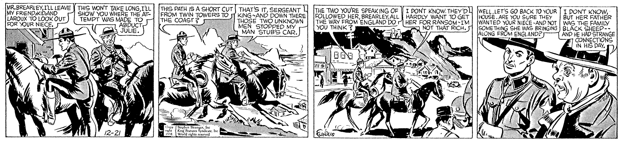 Newspaper OCR: MR.BREARLEYILL MY FRIENDIKDAND LAROUX FOR ECEO THIS PATH IS A SHORT CUT THAT'S ITSERGEANT THE TWO YOU'RE SPEAKING OF OW YOU WHERE THE AT- FROM TWIN TOWERS TO KINGAND DOWN THERE FOLLOWED HERALL HARDLY WANT TO GET HOUSE. ARE YOU SURE THEY COAST THOSE TWO UNKNOWN MEN STOPPED MY MAN STUB'S CAR.) THE WAY FROM'ENGLAND DO HER FOR RANSOMIM ONE THING SH? WAS BR NGING BLACK SHEEP- BUT HER FATHER WANTED YOUR NIECE AND NOT WAS THE FAMILY ABDUCT JULIE. YOU THINK A NOT THAT ALONG FROM ENGLAND? AND HE HAD STRANGE 1 CONNECTIONS IN HIS DAY. Sophen SewgerIne '12-21 MR.BREARLEYILL LEAVE THIS WONT TAKE LONGILL MY FRIENDIKDAND LAROUX FOR ECEO THIS PATH IS A SHORT CUT THAT'S ITSERGEANT THE TWO YOU'RE SPEAKING OF OW YOU WHERE THE AT- FROM TWIN TOWERS TO KINGAND DOWN THERE FOLLOWED HERALL HARDLY WANT TO GET HOUSE. ARE YOU SURE THEY COAST THOSE TWO UNKNOWN MEN STOPPED MY MAN STUB'S CAR.) THE WAY FROM'ENGLAND DO HER FOR RANSOMIM ONE THING SH? WAS BR NGING BLACK SHEEP- BUT HER FATHER WANTED YOUR NIECE AND NOT WAS THE FAMILY ABDUCT JULIE. YOU THINK A NOT THAT ALONG FROM ENGLAND? AND HE HAD STRANGE 1 CONNECTIONS IN HIS DAY. Sophen SewgerIne '12-21
