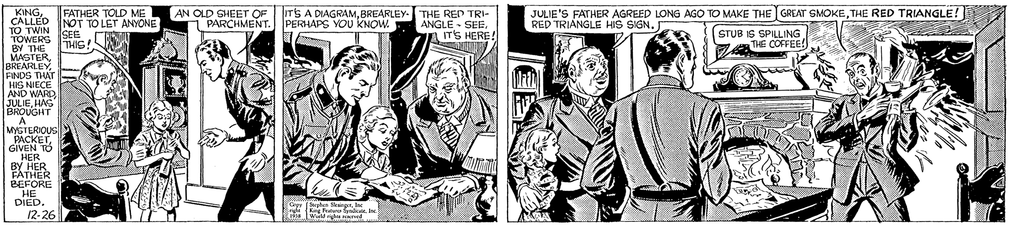 Style OCR: THE RED JULIE'S FATHER AGREED LONG AGO TO MAK THE RED JULIE'S FATHER AGREED LONG AGO TO MAK