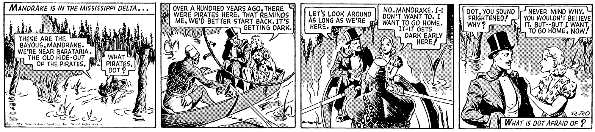 Parallel OCR: MANORAKE IS IN THE MISSISSIPPI DELTA... OVER A HUNDRED YEARS AGOTHERE WERE PIRATES HERE. THAT REMINDS MEWE'D BETTER START BACK. IT'S GETTING DARK. NOMANDRAKE. I-I DON'T WANT TO. I WANT TO GO HOME. IT-IT GETS DARK EARLY HERE DOTYOU SOUND NEVER MIND WHY.4 YOU WOULON'T BELIEVE IT. BUT--BUT I WANT TO GO HOMENOW! LET'S LOOK AROUNO AS LONG AS WE'RE HERE. FRIGHTENED! WHY? THESE ARE THE BAYOUSMANDRAKE. L WE'RE NEAR BARATARIATHE OLD HIDE-OUT L OF THE PIRATES. WHAT A PIRATESDOT ? RRo WHAT IS DOT AFRAID OF ? Gepr 19 Kr fen. S eWida MANORAKE IS IN THE MISSISSIPPI DELTA... OVER A HUNDRED YEARS AGOTHERE WERE PIRATES HERE. THAT REMINDS MEWE'D BETTER START BACK. IT'S GETTING DARK. NOMANDRAKE. I-I DON'T WANT TO. I WANT TO GO HOME. IT-IT GETS DARK EARLY HERE DOTYOU SOUND NEVER MIND WHY.4 YOU WOULON'T BELIEVE IT. BUT--BUT I WANT TO GO HOMENOW! LET'S LOOK AROUNO AS LONG AS WE'RE HERE. FRIGHTENED! WHY? THESE ARE THE BAYOUSMANDRAKE. L WE'RE NEAR BARATARIATHE OLD HIDE-OUT L OF THE PIRATES. WHAT A PIRATESDOT ? RRo WHAT IS DOT AFRAID OF ? Gepr 19 Kr fen. S e