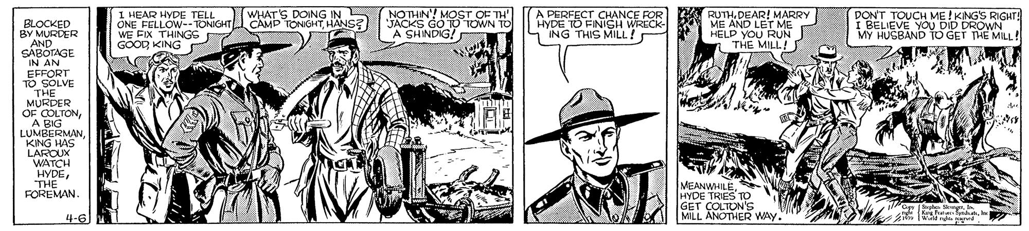 Illustration OCR: MEANWHILE MEANWHILE