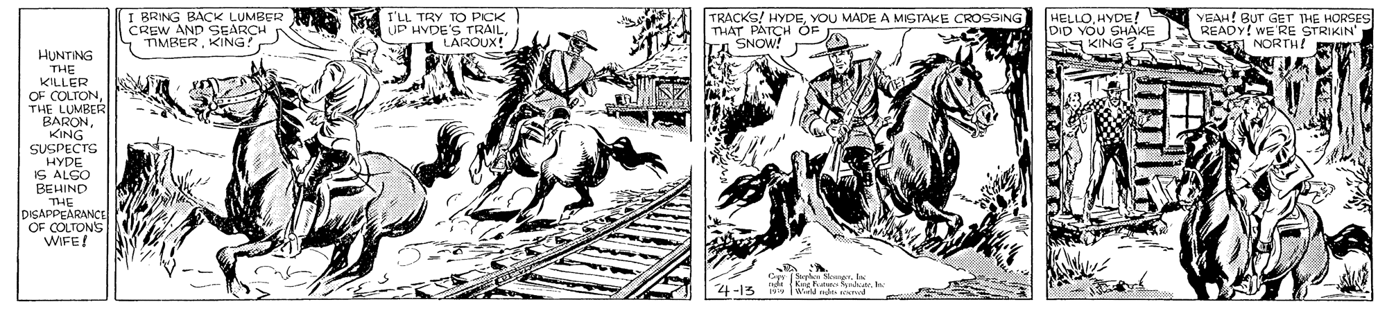 King of the Royal Mounted (Vintage) - 1939-04-13