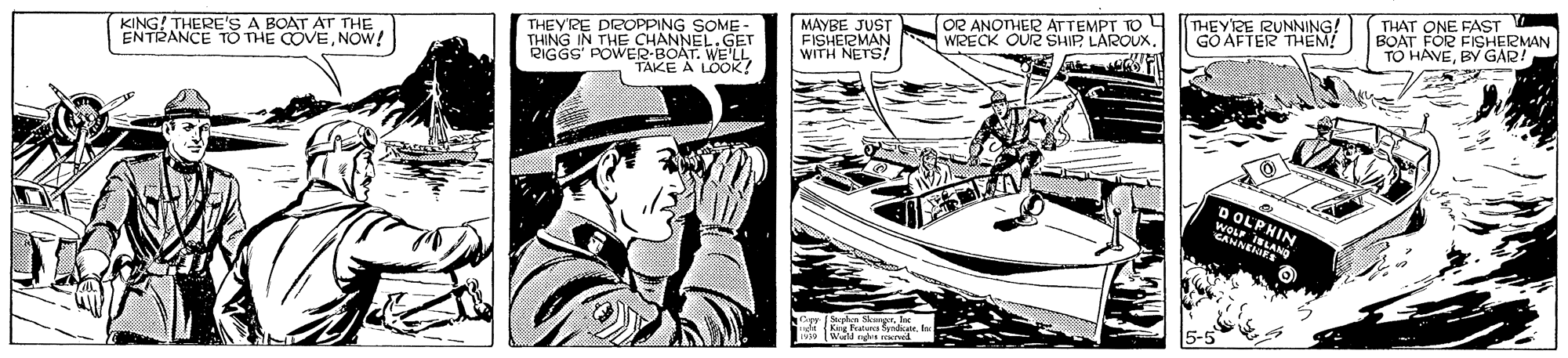 Art OCR: OR ANOTHER ATTEMPT TO L WRECK OUR SHIP LAROUX. THEYRE RUNNING! GO AFTER THEM! THAT ONE FAST BOAT FOR FISHERMAN TO HAVEBY GAR! JUST MAYBPMAN KING! THERE'S A BOAT AT THE ENTRANCE TO THE COVENOW! THEYRE DROPPING SOME - THING IN THE CHANNEL. GET RIGGS' POWER-BOAT. WE'LL WITH NETS! D OLPHIN WOLF ELA OR ANOTHER ATTEMPT TO L WRECK OUR SHIP LAROUX. THEYRE RUNNING! GO AFTER THEM! THAT ONE FAST BOAT FOR FISHERMAN TO HAVEBY GAR! JUST MAYBPMAN KING! THERE'S A BOAT AT THE ENTRANCE TO THE COVENOW! THEYRE DROPPING SOME - THING IN THE CHANNEL. GET RIGGS' POWER-BOAT. WE'LL WITH NETS! D OLPHIN WOLF ELA