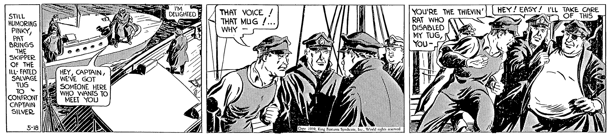 Humour OCR: THAT VOICE ! THAT MUG !..) (CAPTAIN THAT VOICE ! THAT MUG !..) (