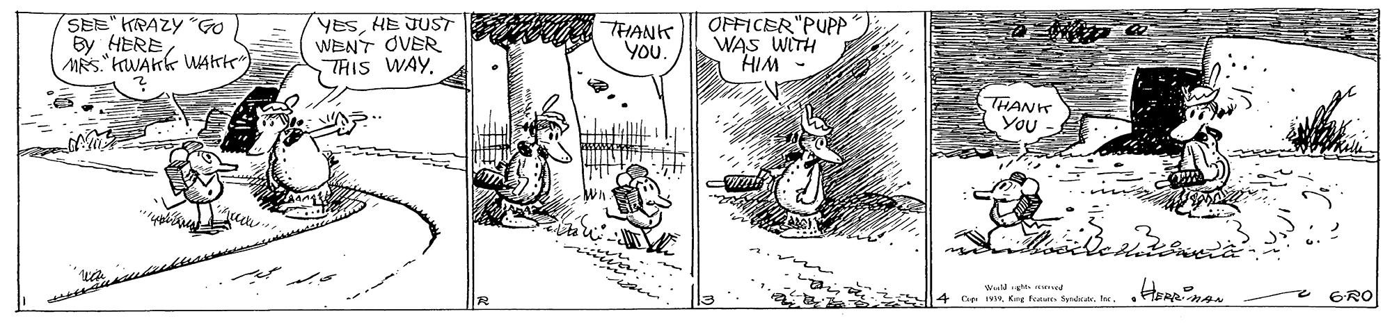 Pattern OCR: SEE" KRAZY "Go By HEREHE JUST WENT OVER THIS WAY THANK YOU. OFFICER"PUPP WAS WITH HIM THANK You Wald te ved Cap vGRO SEE" KRAZY "Go By HEREHE JUST WENT OVER THIS WAY THANK YOU. OFFICER"PUPP WAS WITH HIM THANK You Wald te ved Cap vKisg fea. Syradets