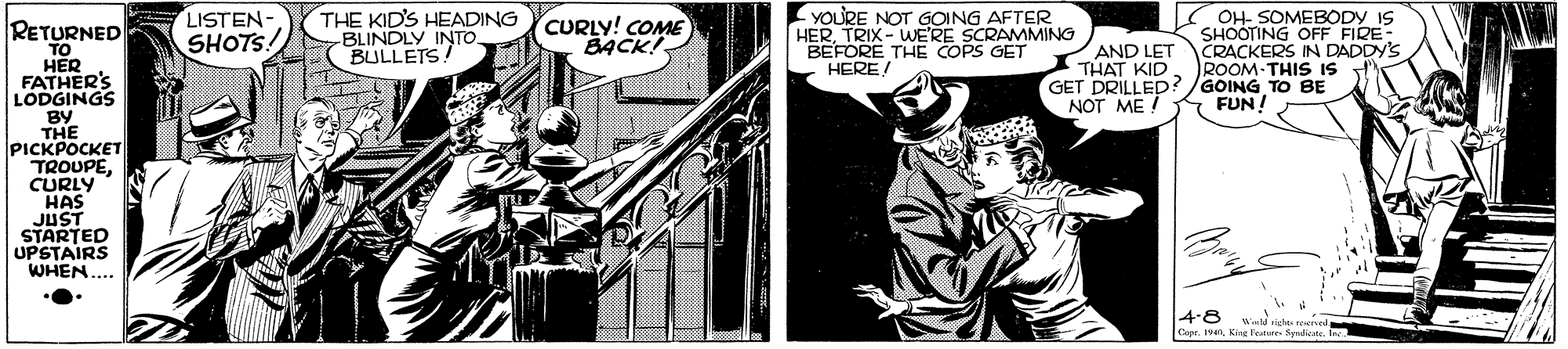 Hat OCR: LISTEN- SHOTS! THE KID'S HEADING YCURLY! COME BLINDLY INTO BULLETS! YOURE NOT GOING AFTER HERTRIX - WE'RE SCRAMMING BEFORE THE COPS GET HERE/ OH SOMEBODY IS SHOOTING OFF FIRE- CRACKERS IN DADDY'S ROOM THIS IS 8ACK! AND LET THAT KID. GET DRILLED? /GOING TO BE NOT ME ! FUN! 4-8 LISTEN- SHOTS! THE KID'S HEADING YCURLY! COME BLINDLY INTO BULLETS! YOURE NOT GOING AFTER HERTRIX - WE'RE SCRAMMING BEFORE THE COPS GET HERE/ OH SOMEBODY IS SHOOTING OFF FIRE- CRACKERS IN DADDY'S ROOM THIS IS 8ACK! AND LET THAT KID. GET DRILLED? /GOING TO BE NOT ME ! FUN! 4-8