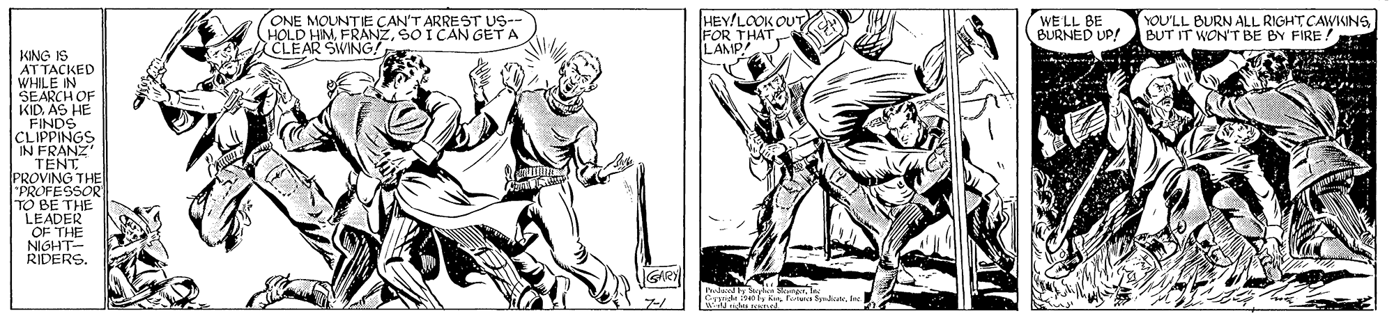 King of the Royal Mounted (Vintage) - 1940-07-01