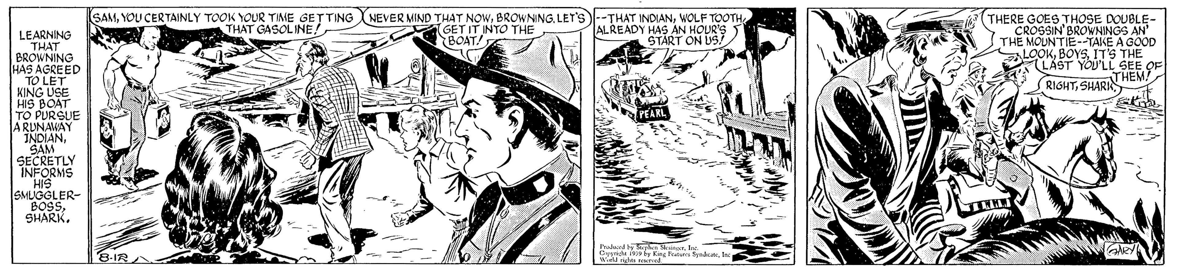 King of the Royal Mounted (Vintage) - 1940-08-12