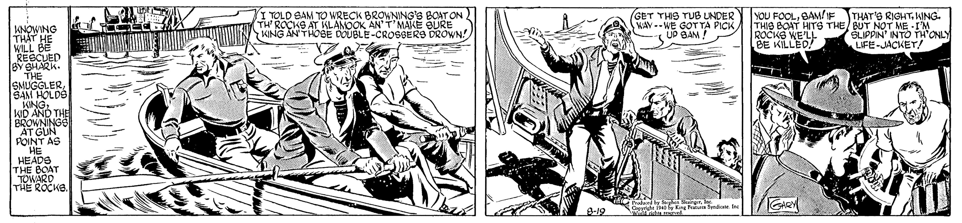 King of the Royal Mounted (Vintage) - 1940-08-19