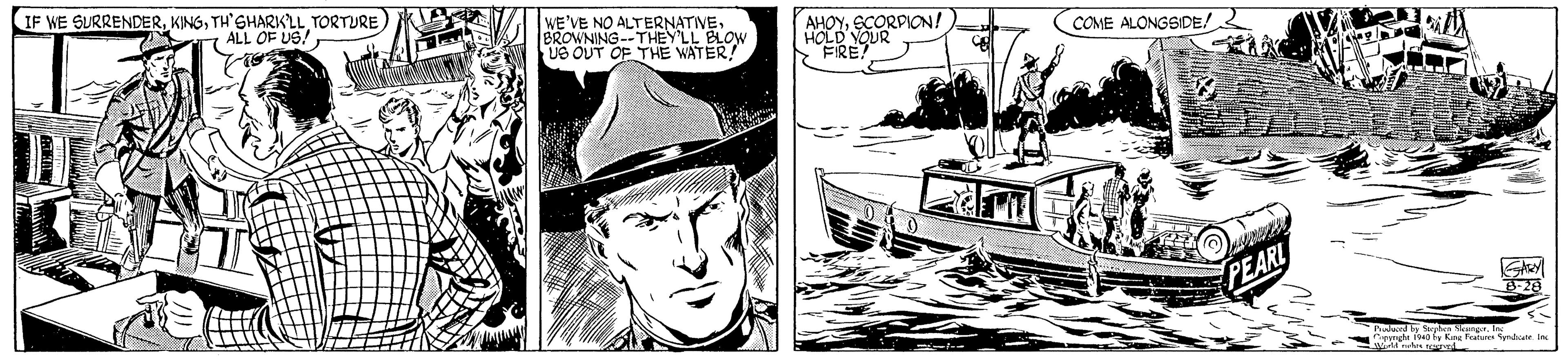 Art OCR: IF WE SURRENDERTH'SHARKLL TORTURE ALL OF US! WE'VE NO ALTERNATIVEBROWNING--THEY'LL BLOW US OUT OF THE WATER! AHOYSCORPION! COME ALONGSIDE! PEARL 20 nd by Syhm riperate oKe Flas n IF WE SURRENDERTH'SHARKLL TORTURE ALL OF US! WE'VE NO ALTERNATIVEBROWNING--THEY'LL BLOW US OUT OF THE WATER! AHOYSCORPION! COME ALONGSIDE! PEARL 20 nd by Syhm riperate oKe Flas n
