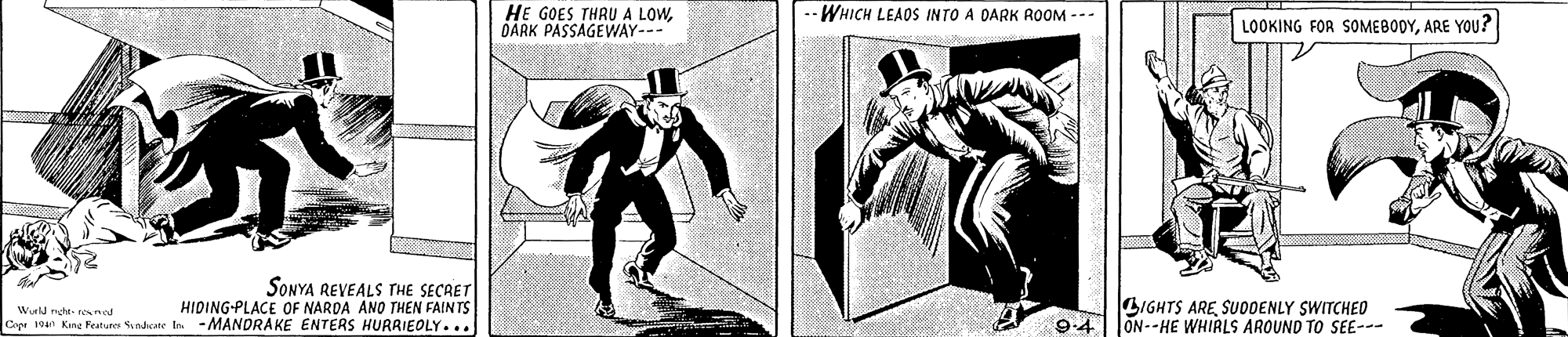 Collar OCR: HE GOES THRU A LOWÖÄRK PASSAGEWAY- WHICH LEAOS INTO A DARK ROOM --- LOOKING FOR SOMEBODYARE YOU? ? SONYA REVEALS THE SECRET BIGHTS ARESUD00ENLY SWITCHED 9-4 JON--HE WHIRLS AROUND TO SEE--- Wurld nd renal HIDING-PLACE OF NARDA ANO THEN FAINTS Copr 1oun King Featurer ndne tn - MANDRAKE ENTERS HURRIEOLY... HE GOES THRU A LOWÖÄRK PASSAGEWAY- WHICH LEAOS INTO A DARK ROOM --- LOOKING FOR SOMEBODYARE YOU? ? SONYA REVEALS THE SECRET BIGHTS ARESUD00ENLY SWITCHED 9-4 JON--HE WHIRLS AROUND TO SEE--- Wurld nd renal HIDING-PLACE OF NARDA ANO THEN FAINTS Copr 1oun King Featurer ndne tn - MANDRAKE ENTERS HURRIEOLY...