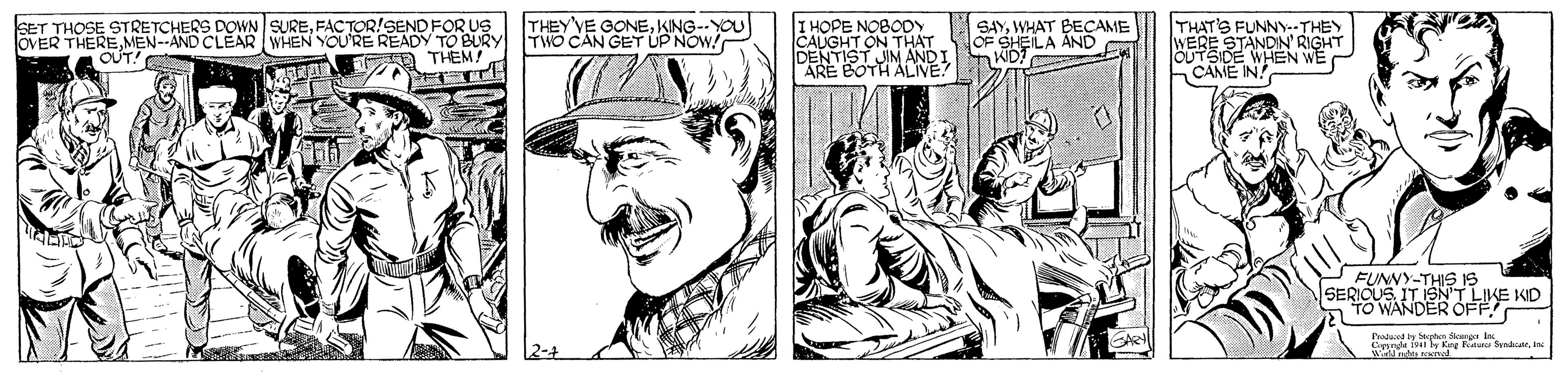 Smile OCR: SET THOSE STRETCHERS DOWN SUREFACTOR!SEND FOR US OVER THEREMEN--AND CLEAR WHEN YOURE READY TO BURY THEM! THEY'VE GONEKING--YOU TWO CAN GET UP NOW! I HOPE NOBODY CAUGHT ON THAT DENTIST JIM ANDI ARE BOTH ALNE? SAYWHAT BECAME OF SHEILA AND C THAT'S FUNNY-THEY WERE STANDIN' RIGHT OUTSIDE WHEN WE CAME IN! OUT! FUNNY-THIS 1s SERIOUS IT ISNT LIKE KID OFF SET THOSE STRETCHERS DOWN SUREFACTOR!SEND FOR US OVER THEREMEN--AND CLEAR WHEN YOURE READY TO BURY THEM! THEY'VE GONEKING--YOU TWO CAN GET UP NOW! I HOPE NOBODY CAUGHT ON THAT DENTIST JIM ANDI ARE BOTH ALNE? SAYWHAT BECAME OF SHEILA AND C THAT'S FUNNY-THEY WERE STANDIN' RIGHT OUTSIDE WHEN WE CAME IN! OUT! FUNNY-THIS 1s SERIOUS IT ISNT LIKE KID OFF