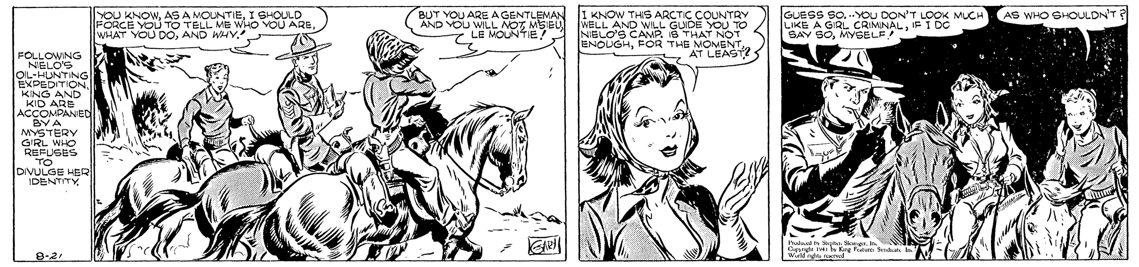 King of the Royal Mounted (Vintage) - 1941-08-21
