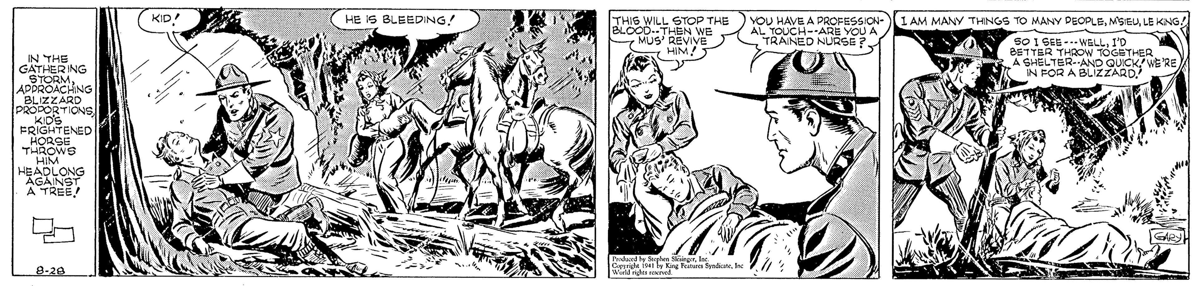 King of the Royal Mounted (Vintage) - 1941-08-28