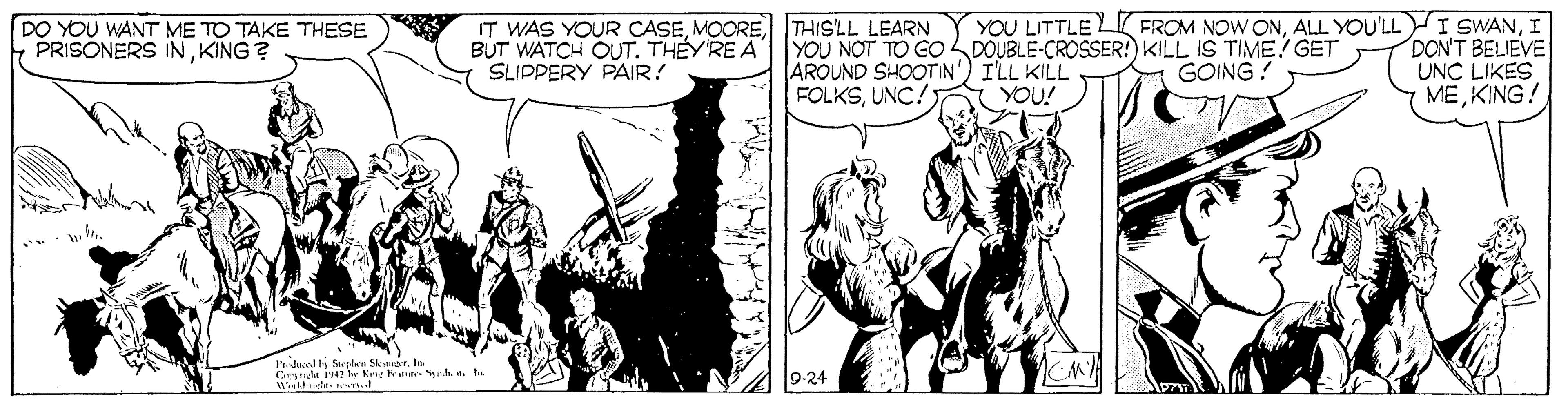 Art OCR: IT WAS YOUR CASETHISLL LEARN BUT WATCH OUT. THEY'RE A SLIPPERY PAIR! YOU LITTLEL FROM NOW ONI DON'T BELIEVE UNC LIKES ME KING! DO YOU WANT ME TO TAKE THESE PRISÓNERS INKING? YOU NOT TO GO DOUBLE-CROSSER!) KILL IS TIME! GET AROUND SHOOTIN') I'LL KILL FOLKSUNC! GOING ! YOU! PJusedby Steplen Skansr. In Cryndu iva hy Kng a ah . KAMY 9-24 IT WAS YOUR CASETHISLL LEARN BUT WATCH OUT. THEY'RE A SLIPPERY PAIR! YOU LITTLEL FROM NOW ONALL YOU'LLI SWANI DON'T BELIEVE UNC LIKES ME KING! DO YOU WANT ME TO TAKE THESE PRISÓNERS INKING? YOU NOT TO GO DOUBLE-CROSSER!) KILL IS TIME! GET AROUND SHOOTIN') I'LL KILL FOLKSUNC! GOING ! YOU! PJusedby Steplen Skansr. In Cryndu iva hy Kng a ah . KAMY 9-24