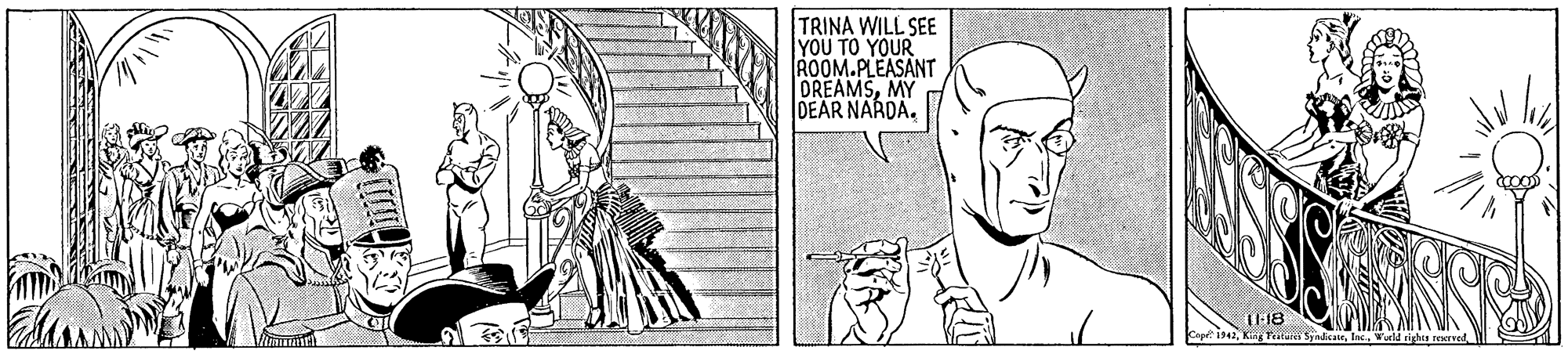Art OCR: TRINA WILL SEE YOU TO YOUR ROOM.PLEASANT OREAMSMY DEAR NARDA. Tatuie SndicarWueld righs reserved TRINA WILL SEE YOU TO YOUR ROOM.PLEASANT OREAMSMY DEAR NARDA. Tatuie SndicarWueld righs reserved